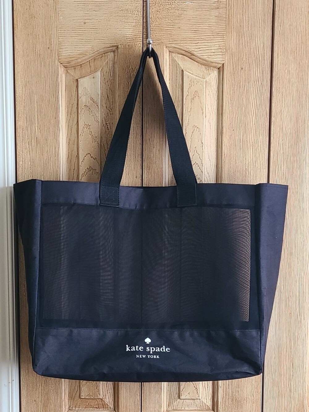 Kate Spade Black Mesh Tote